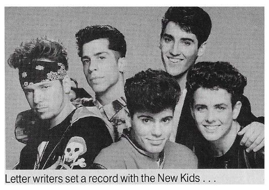 New Kids on the Block / Letter Writers Set a Record with the New Kids (1990)