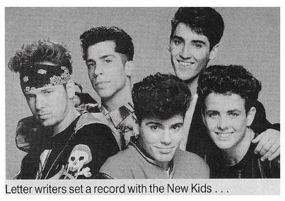 New Kids on the Block / Letter Writers Set a Record with the New Kids (1990)