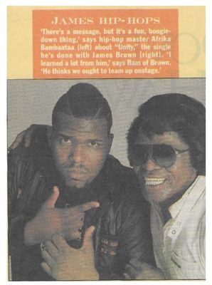 Brown, James / James Hip-Hops-with Afrika Bambaataa (1984)