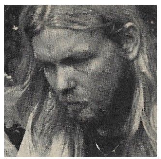 Allman Brothers Band / Gregg Allman Closeup-Looking Down (1970s)