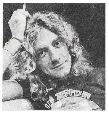 Led Zeppelin / Robert Plant Closeup-Cigarette (1970s)