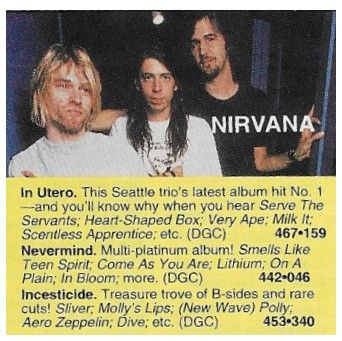 Nirvana / In Utero + 2 (1993)