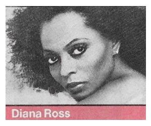 Ross, Diana / Closeup-Name at Bottom (1980s)