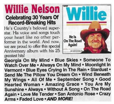 Nelson, Willie / He Is On the Road Again! (1991) #1