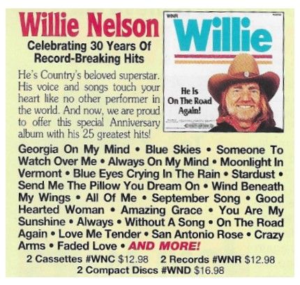 Nelson, Willie / He Is On the Road Again! (1991) #2