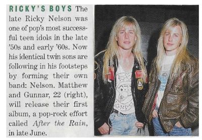 Nelson / Ricky&#39;s Boys (1990)