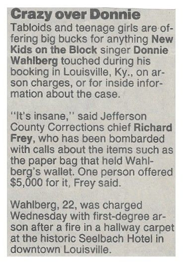 New Kids on the Block / Crazy Over Donnie (1991)