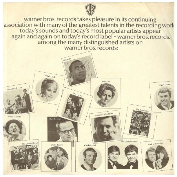 Warner Bros. / Warner Bros. Records Takes Pleasure... (1967)