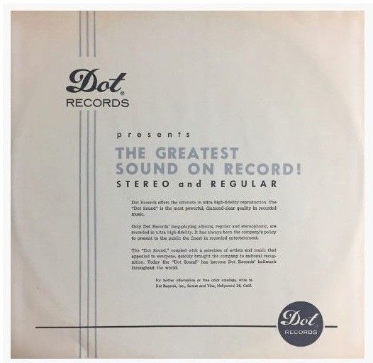 Dot / The Greatest Sound on Record! (with Customer Service Message)