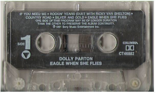 Parton, Dolly / Eagle When She Flies (1991) / Columbia CT-46882