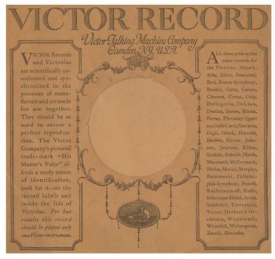 Victor / Victor Record-Mischa Elman (1921)