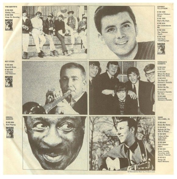Mgm / The Gentrys-Johnny Tillotson-Roy Etzel-Herman&#39;s Hermits (1966)