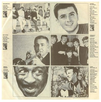 Mgm / The Gentrys-Johnny Tillotson-Roy Etzel-Herman&#39;s Hermits (1966)