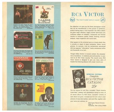 Rca Victor / The Most Trusted Name in Sound / RCA 21-112-1-43C (1964)