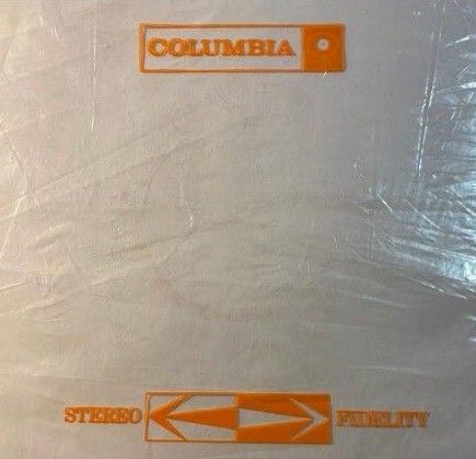 Columbia / Stereo Fidelity-Clear Sleeve-Orange Print