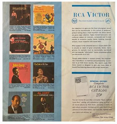 Rca Victor / The Most Trusted Name in Sound / RCA 21-112-1-43F