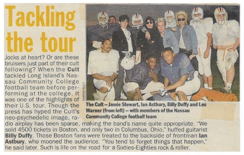 Cult, The / Tackling the Tour (1986)