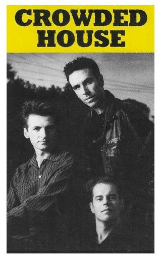 Crowded House / Group Photo-Neil Finn at Left-Name at Top (1992)