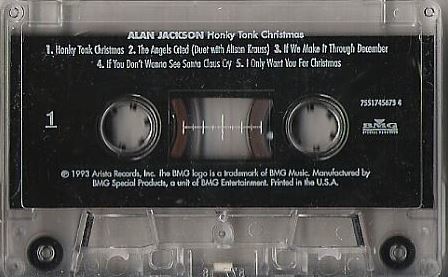 Jackson, Alan / Honky Tonk Christmas (1993) / Arista 7551745675 4