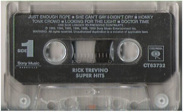 Trevino, Rick / Super Hits (1999) / Columbia CT-63732
