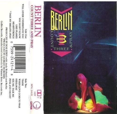 Berlin / Count Three and Pray (1986) / Geffen M5G-24121