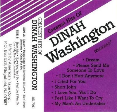 Washington, Dinah / Greatest Hits of Dinah Washington / American Tape Corp. AD-7011