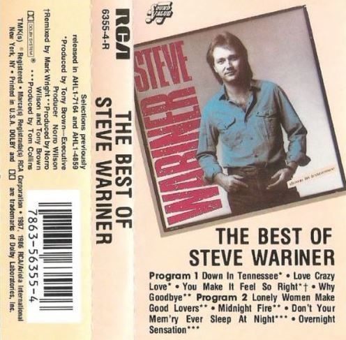 Wariner, Steve / The Best of Steve Wariner (1987) / RCA 6355-4-R