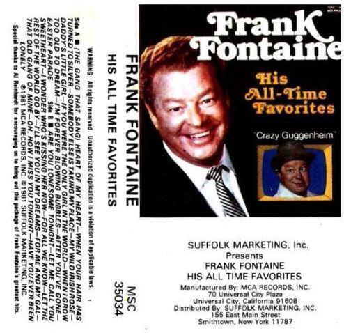 Fontaine, Frank / His All-Time Favorites (1979) / Suffolk Marketing (MCA) MSC-35034 (Cassette)