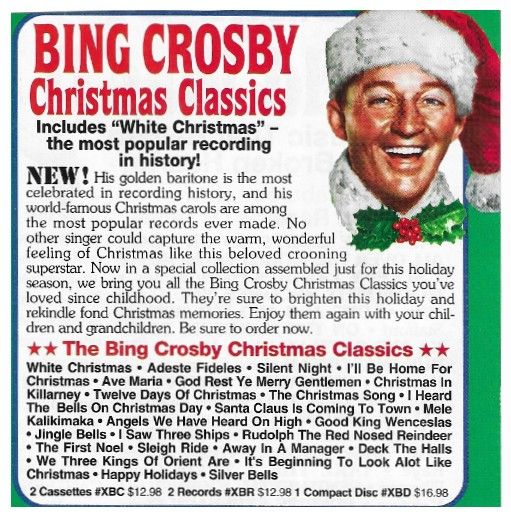 Crosby, Bing / Christmas Classics