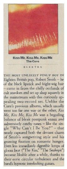 Cure, The / Kiss Me, Kiss Me, Kiss Me (1987)
