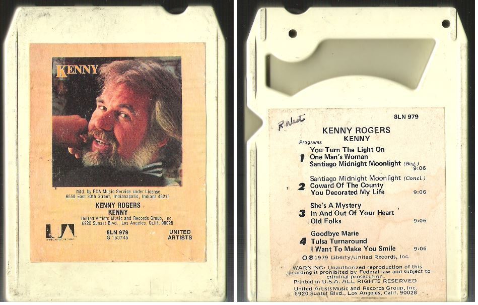 Rogers, Kenny / Kenny (1979) / United Artists 8LN-979