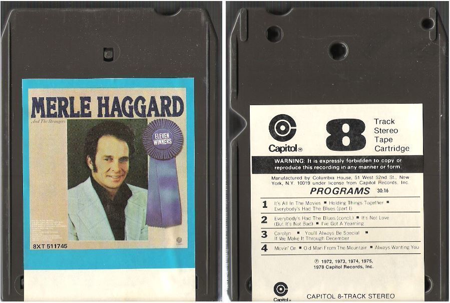 Haggard, Merle / Eleven Winners (1978) / Capitol 8XT-511745