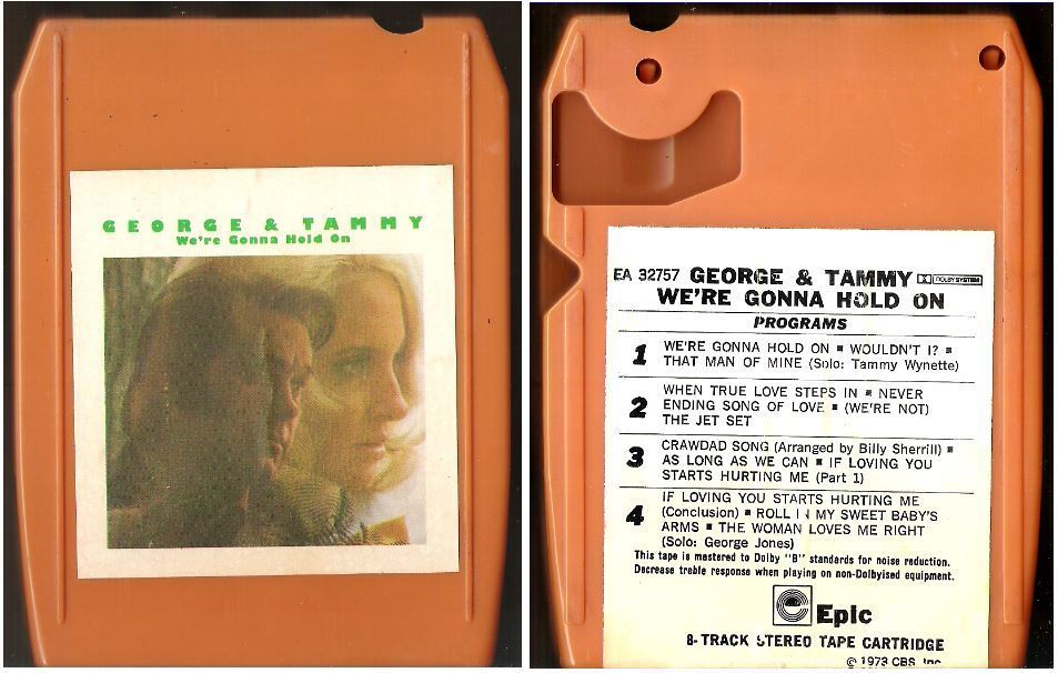 Jones, George (+ Tammy Wynette) / We&#39;re Gonna Hold On (1973) / Epic EA-32757