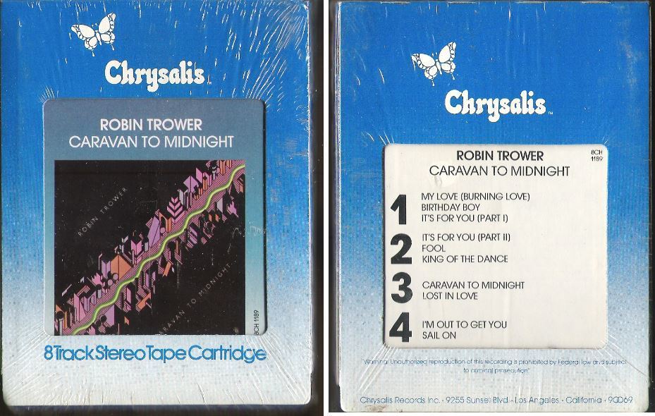 Trower, Robin / Caravan To Midnight (1978) / Chrysalis 8CH-1189 | Still Sealed