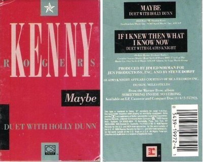 Rogers, Kenny (with Holly Dunn) / Maybe (1989) / Reprise 19972-4