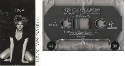 Turner, Tina / I Don&#39;t Wanna Fight (1993) / Virgin 4KM-12652