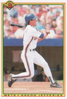 Jefferies, Gregg / New York Mets (1990) / Bowman #140 (Baseball Card)