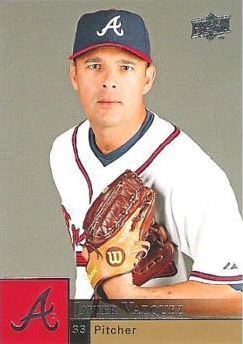 Vazquez, Javier / Atlanta Braves (2009) / Upper Deck #523 (Baseball Card)