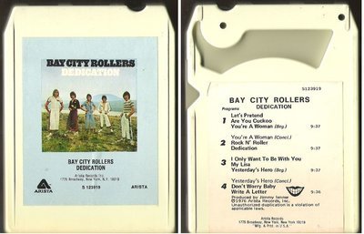 Bay City Rollers / Dedication (1976) / Arista S-123919