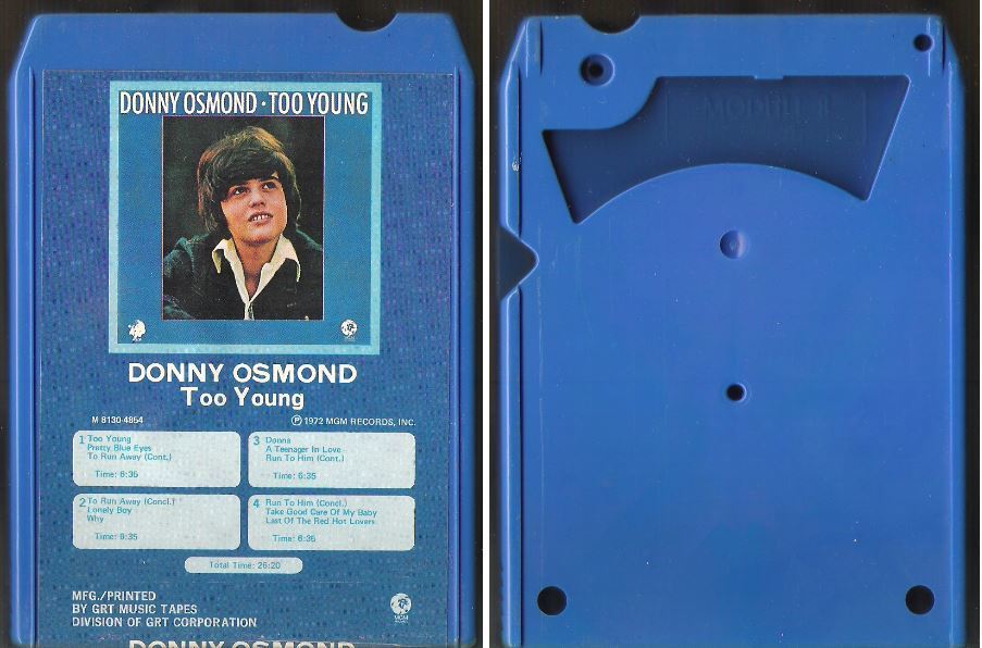 Osmond, Donny / Too Young (1972) / MGM M 8130-4854