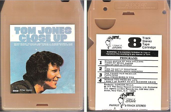 Jones, Tom / Close Up (1972) / Parrot PEM-79855