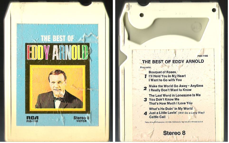 Arnold, Eddy / The Best of Eddy Arnold (1966) / RCA P8S-1185 (8-Track Tape)