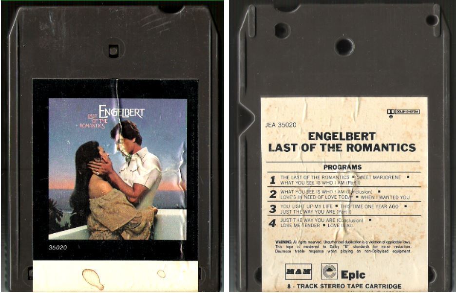 Humperdinck, Engelbert / Last of the Romantics (1978) / Epic (MAM) JEA-35020