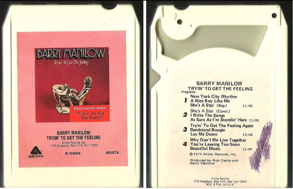 Manilow, Barry / Tryin&#39; To Get the Feeling (1975) / Arista S-134006