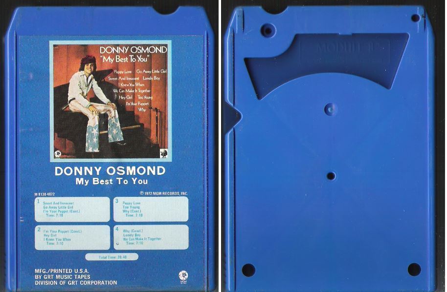 Osmond, Donny / My Best To You (1972) / MGM M 8130-4872