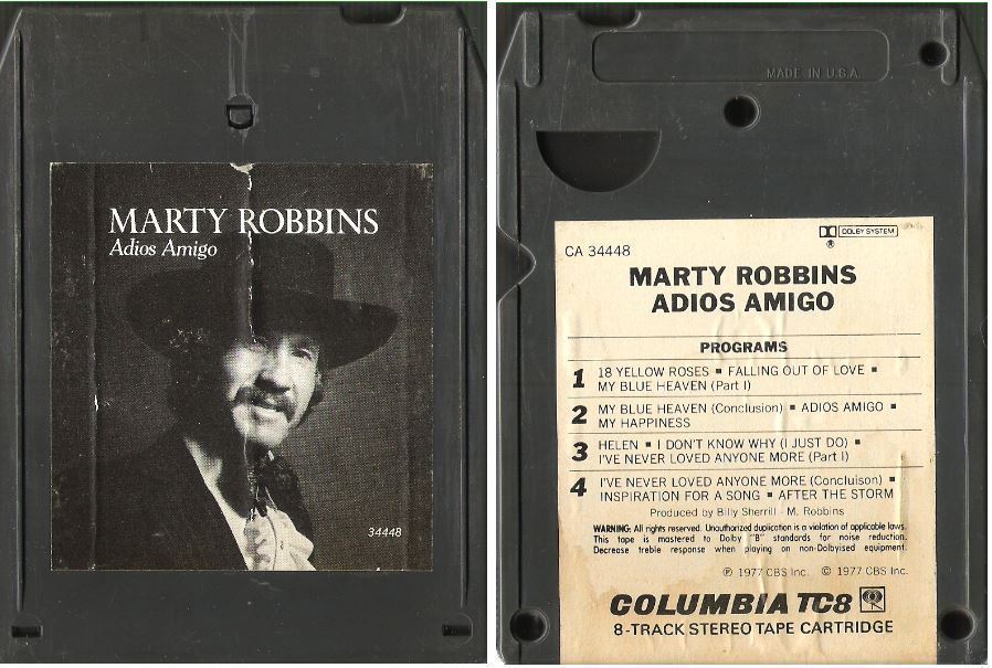 Robbins, Marty / Adios Amigo (1977) / Columbia CA-34448