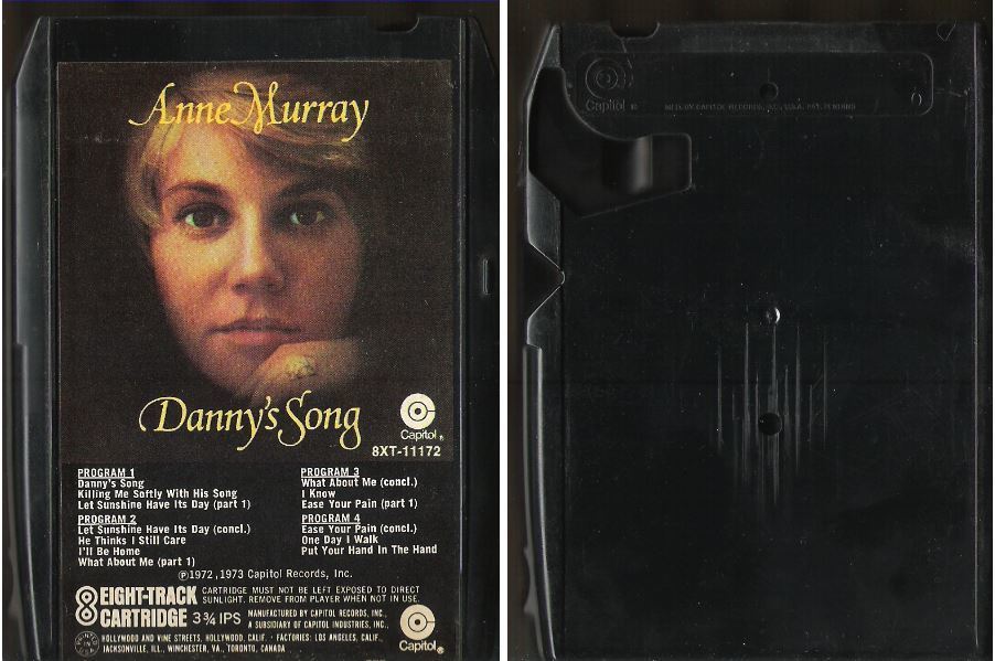 Murray, Anne / Danny&#39;s Song (1973) / Capitol 8XT-11172