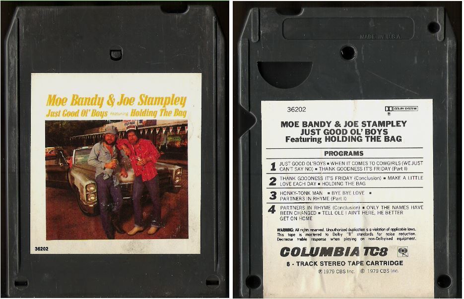 Bandy, Moe (+ Joe Stampley) / Just Good Ol' Boys (1979) / Columbia JCA-36202