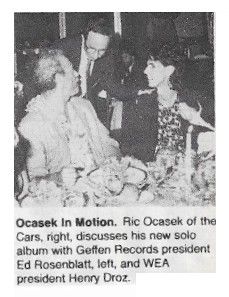 Ocasek, Ric / Ocasek in Motion (1986)