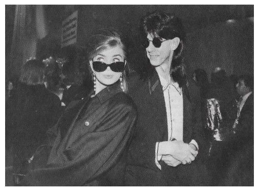 Ocasek, Ric / With Paulina at AIDs Benefit (1990)